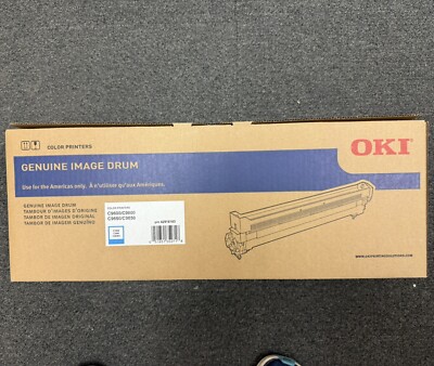 Brand New - OKI OEM C9600 C9800 C9650 C9850 Cyan Image Drum 56125003 42918103