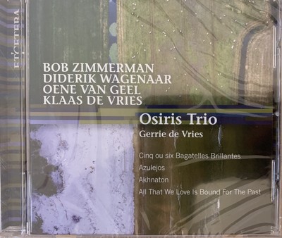 ZIMMERMAN / WAGENAAR / VAN GEEL / DE VRIES - Osiris Trio CD BRAND NEW! Etcetera