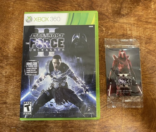 SW StarWars Force Unleashed マスター北米+カード新品 SW StarWars Force Unleashed マスター北米+カード新品 SW