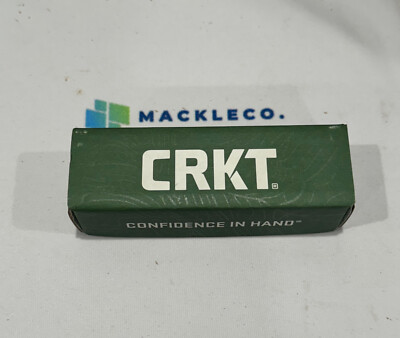 CRKT M4-02W Burl Wood Handle Assisted Liner Lock Folding Knife New In Box