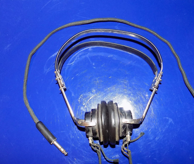 Vintage Jay L. Warren Inc. H 2 Receiver Headphones MC 162 A
