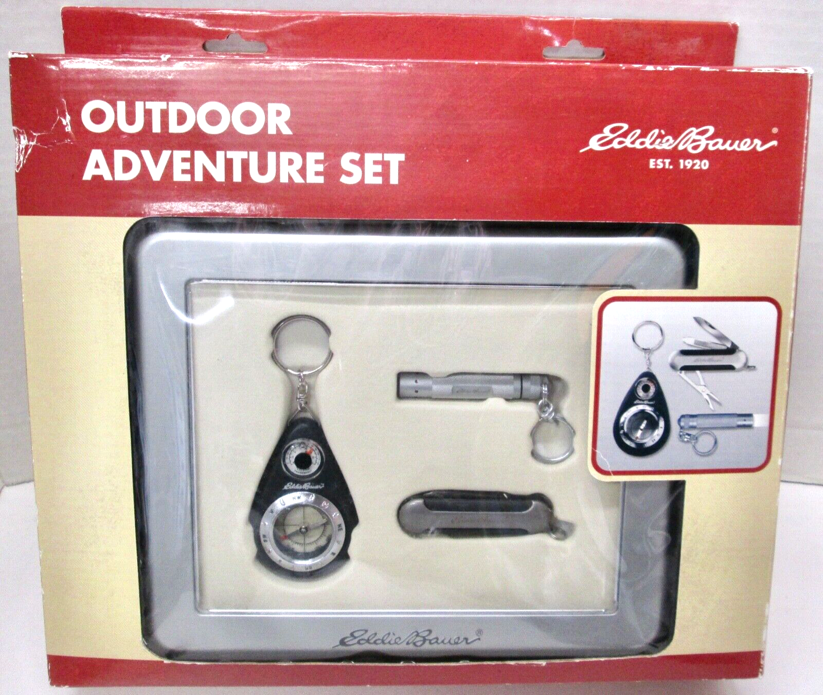 Eddie Bauer Multi-tool Flashlight Multi-purpose 2 Mode Light