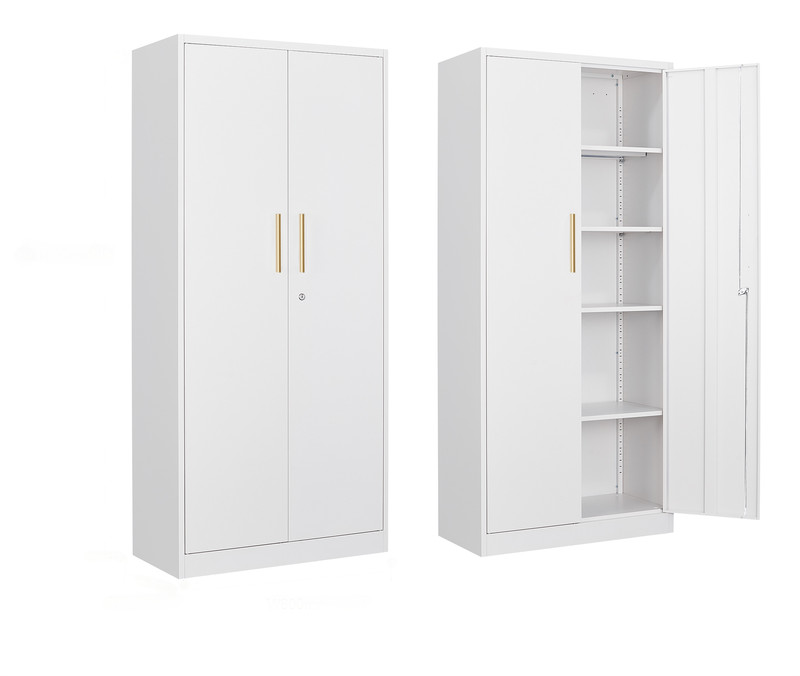 Long handle Metal Storage Cabinet ,71" Garage Storage Cabinet with