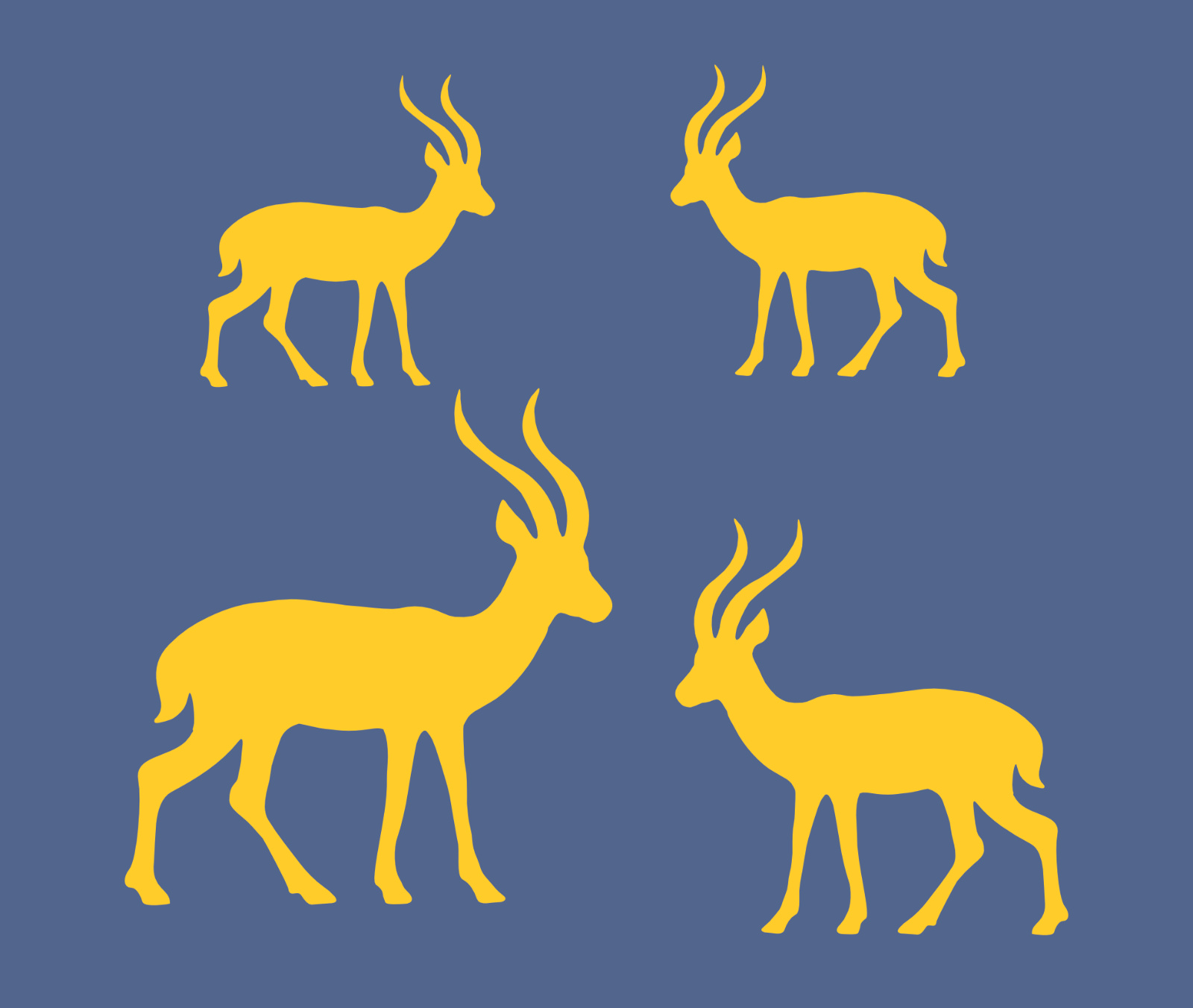 stencils-by-joanie-african-gazelle-desert-antelope-fast-wild-kenya-diy-art-signs-ebay