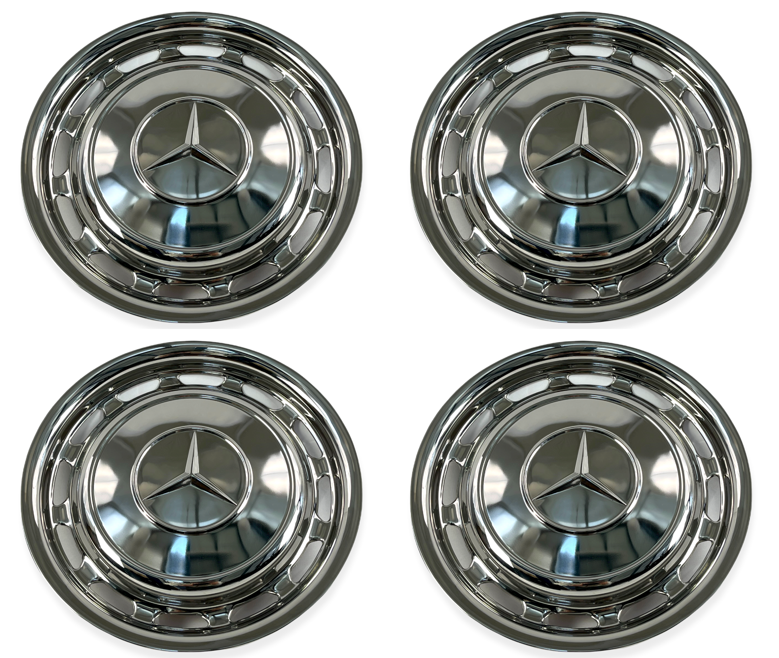 Original Mercedes Steel Wheel Covers W123 W126 W116 W107