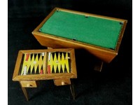 Dragonfly Int/'l 1//12th Scale Miniature Backgammon Game Kit