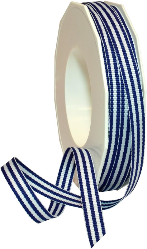 99502/20-614 Grosgrain Stripes Ribbon, 3/8