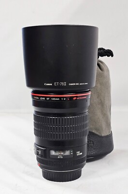 #Canon EF 135mm f/2 L USM Lens  135mm 2.0 (S/N 228682) UB CODE