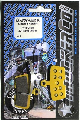 TruckerCo sintered disc brake Pads Sram Avid Code 2011+ R RSC Guide RE RSDH sm5