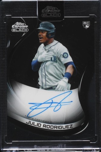 2022 Topps Chrome Black - Julio Rodriguez #CBA-JRO