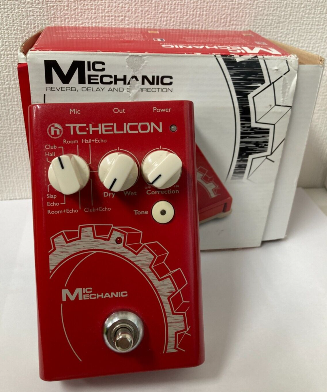 その他 TC-HELICON Voicetone Mic Mechanic TC-Helicon VoiceTone Mic Mechanic Vocal Effects Pedal | zZounds