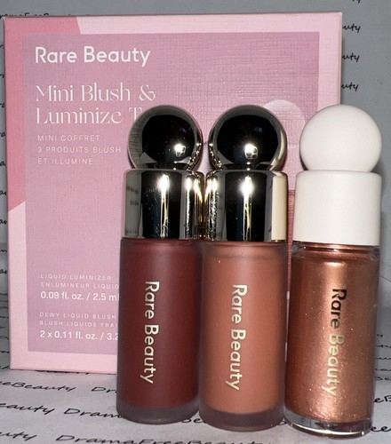 チーク Rare Beauty Mini Blush & Luminize Trio Rare Beauty Mini Blush & Luminize Trio: Where to Buy