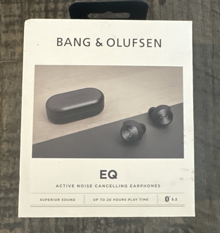 Bang and Olufsen EQ Active Noise Cancelling Earphones - Black