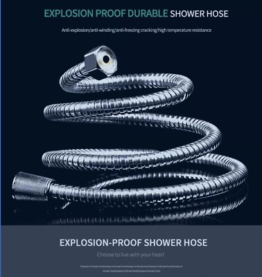 Pedicure Spa Chair Mixing Water Spray Hose G1/2 Explosion Proof Leak Resistant