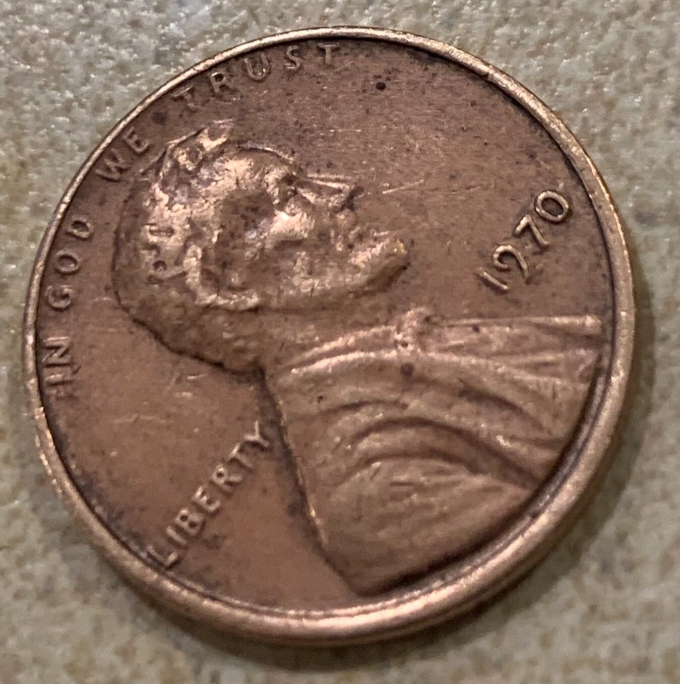 1970 Penny CUD/Plating ERROR No Mint MARK | eBay