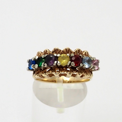 Grandmother on sale birthstone rings