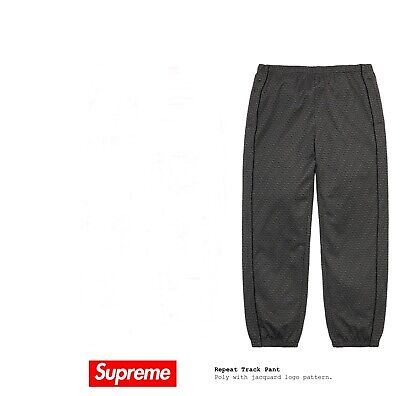 Supreme Repeat Track Pants, Black. Mens Large**New**Best Price 