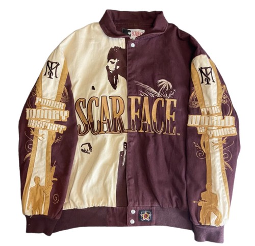 JH design スタジャン SCARFACE ジェフハミルトン JH Design Jeff Hamilton Scarface Movie Jacket Size 2XL