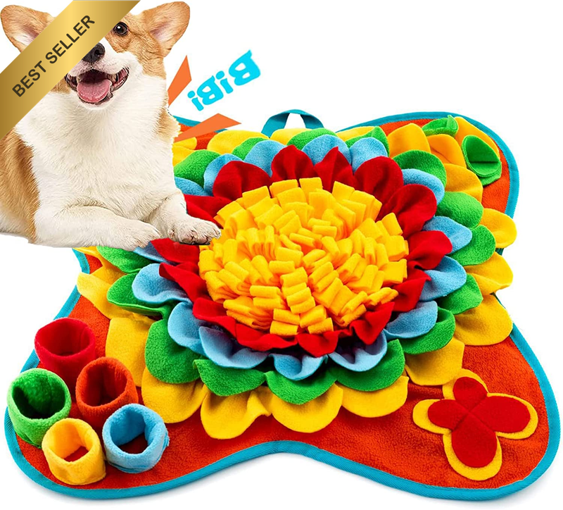 Snuffle Mat for Dogs,Interactive Dog Puzzle Toys for Training and Indoor Outdoor