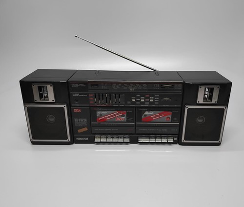 National RX CW25F Component System Cassette Recorder Player