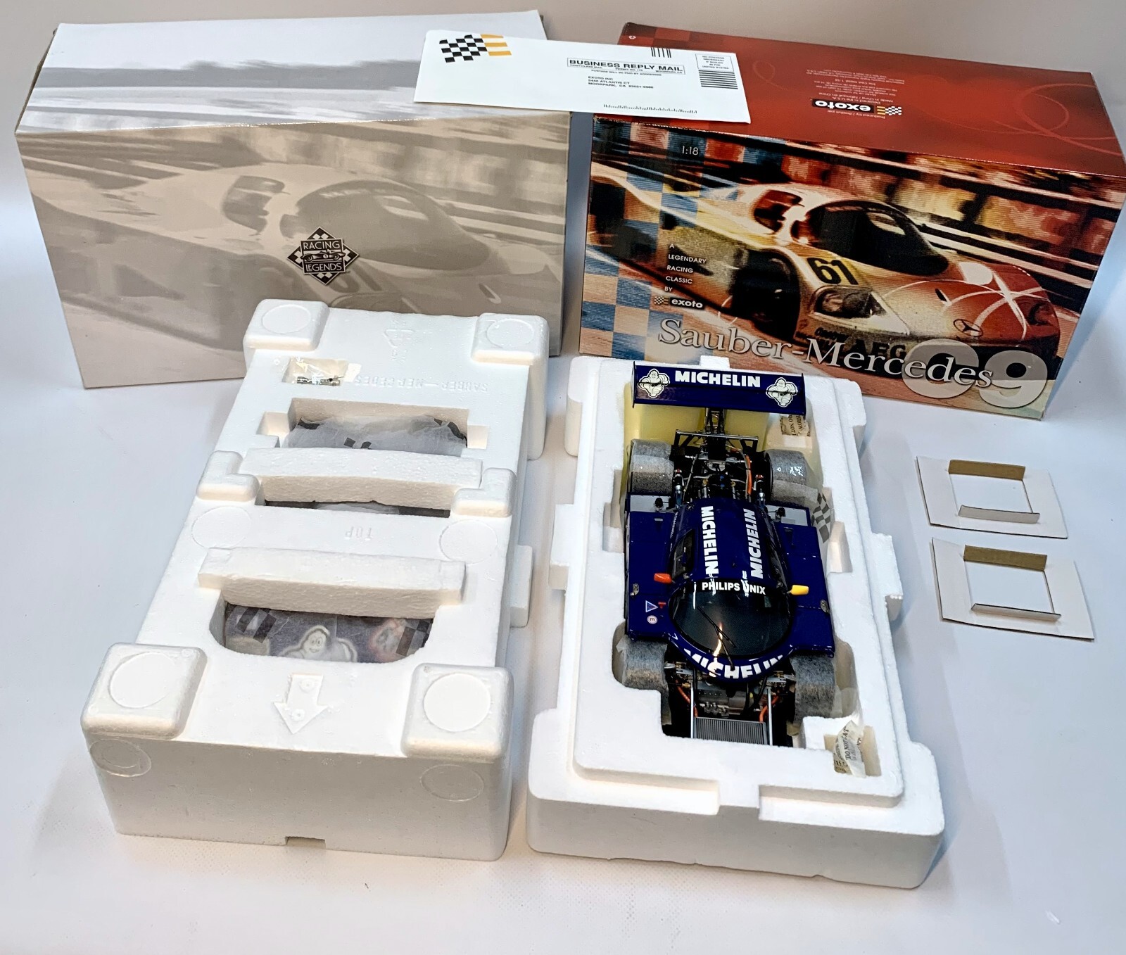 1:18 Sauber-mercedes c9 #63 Michelin German Super Cup 1987 1:18 Sauber-mercedes c9 #63 Michelin German Super Cup 1987