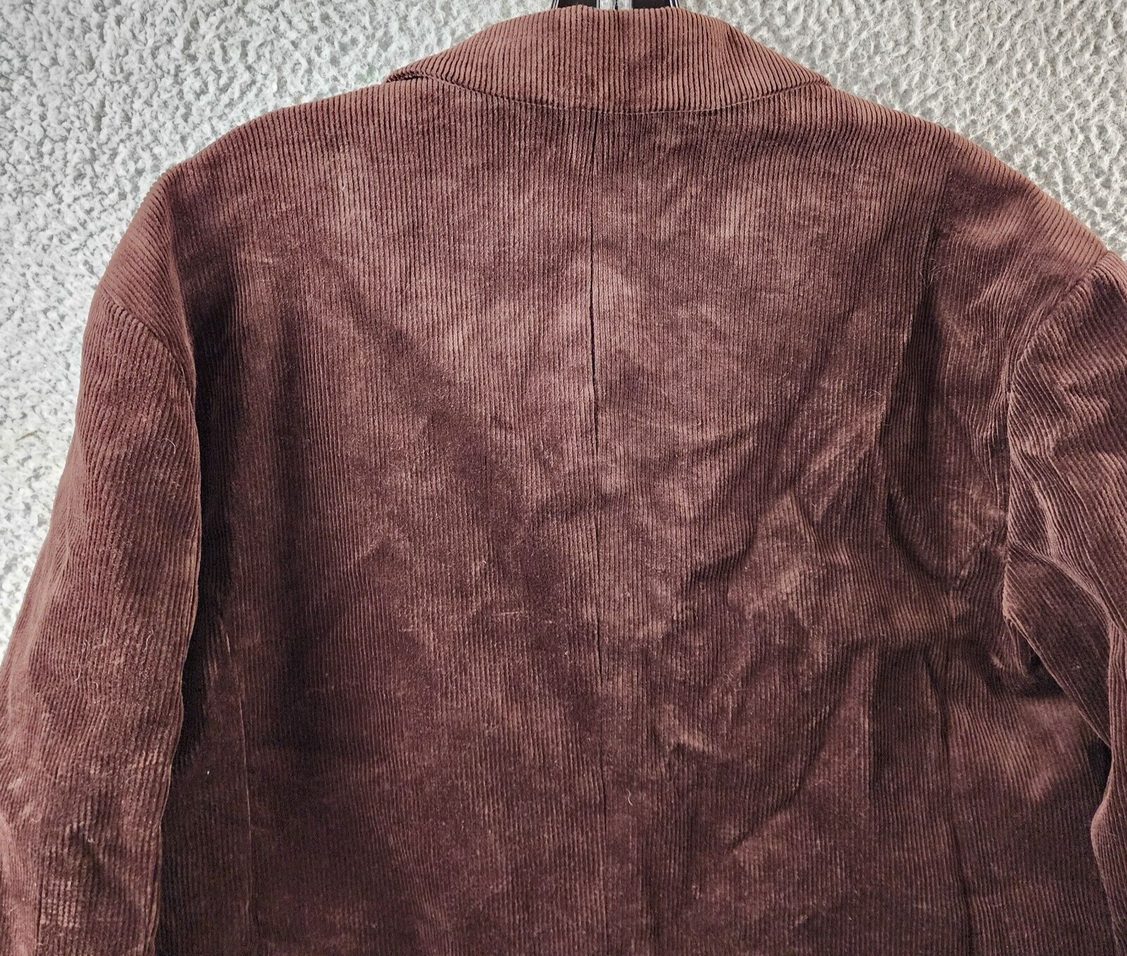 STAUD Trek Corduroy Blazer Women's XS Mahogany Flap Pockets Button Front L/S - Picture 12 of 13