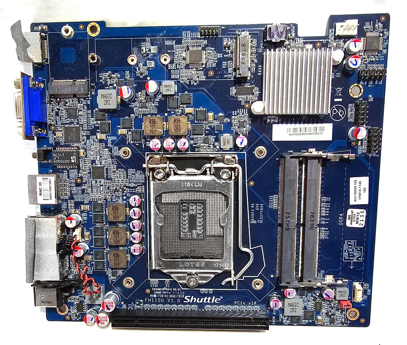 SHUTTLE Motherboard XH110, XH110G00.102 | eBay