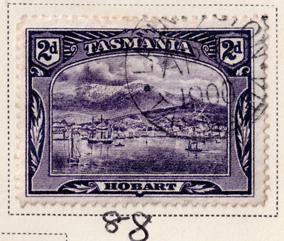 Tasmania  86-93 USED Set  1899-1900