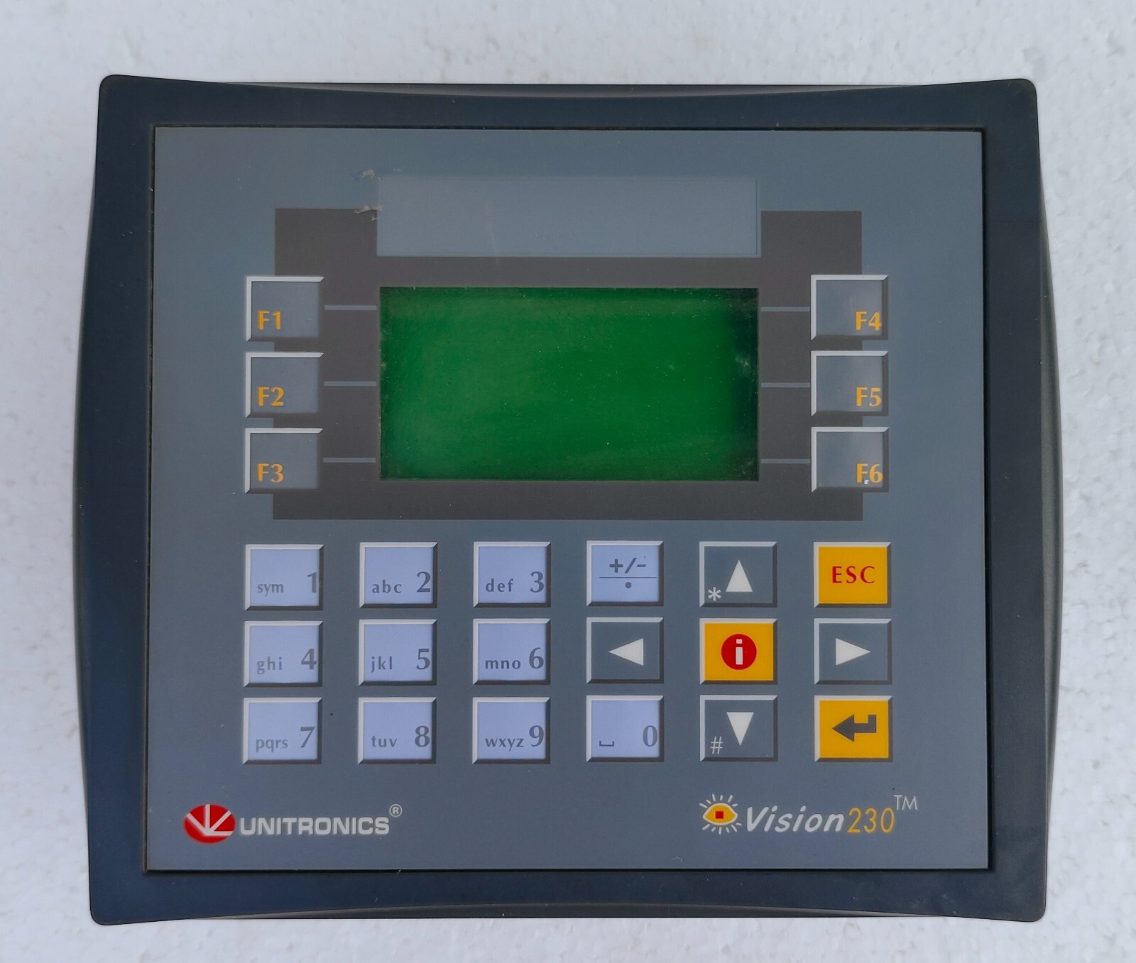 UNITRONICS V230-13-B20B V200-18-E1B 保証付き Unitronics Vision230 V230-13-B20B Programmable Logic