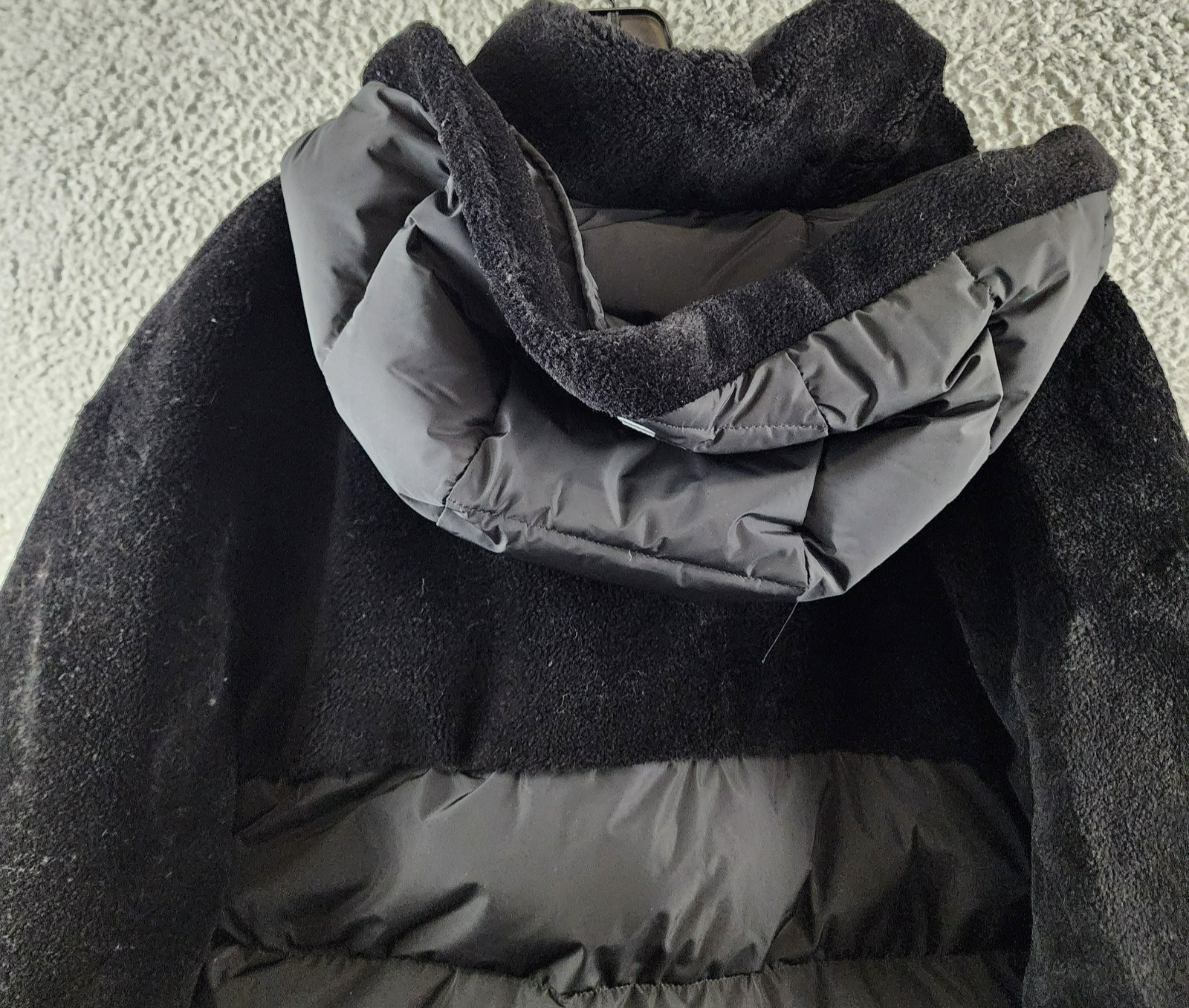 Mackage Junia Down Hooded Full Zip Coat Women's XL Black Full Zip Long Sleeve - Picture 15 of 15