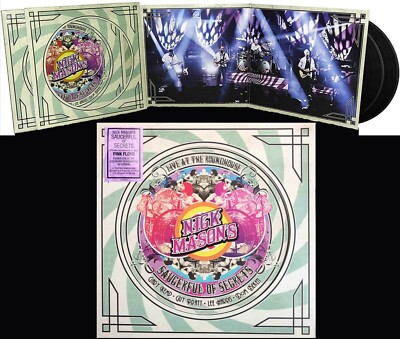 NICK MASON S SAUCERFUL OF SECRETS LP x 2 Live AT The Roundhouse PINK FLOYD Die -