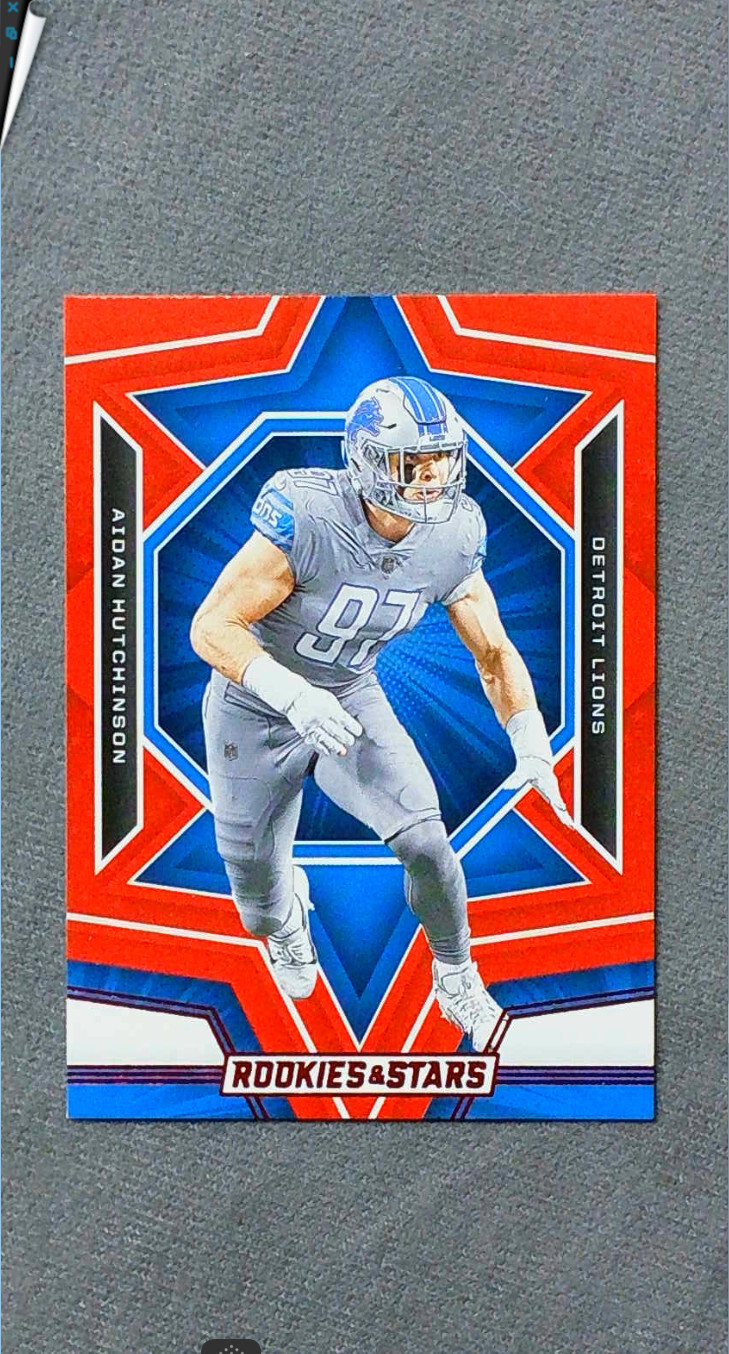 Adonislionページ 2023 Panini Rookies & Stars Red #32 Aidan Hutchinson Lions