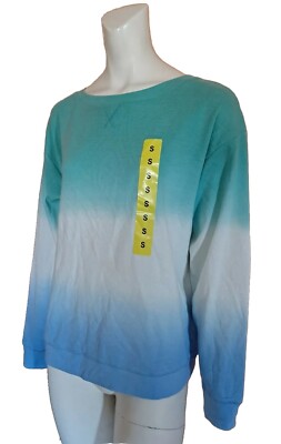 Splendid Tie Dye Long Sleeve Pullover Sweatshirt Top Women's Size S New