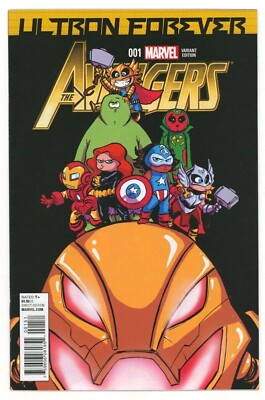 Marvel Comics AVENGERS: ULTRON FOREVER #1 SKOTTIE YOUNG Variant Cover