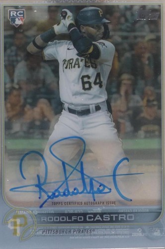 2022 Topps Clearly Authentic Autographs - Rodolfo Castro #CCA-RCA