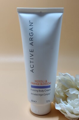 Active Argan Neroli & Orange Blossom Firming Body Cream 13.5 oz New Without Box 