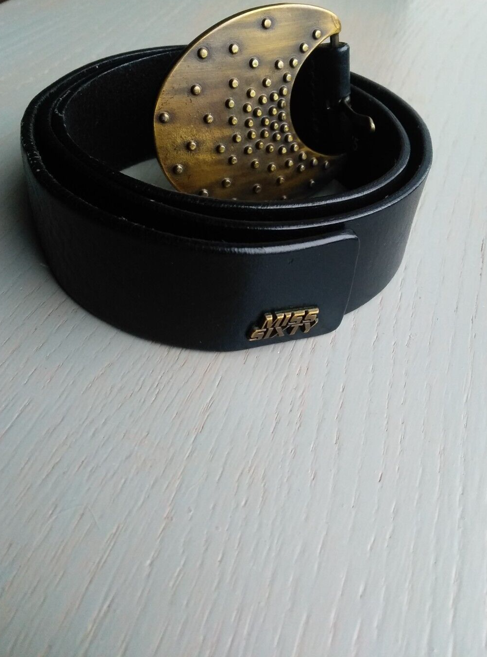 MISS SIXTY●ミリタリーベルト Leather Belt - MISS SIXTY