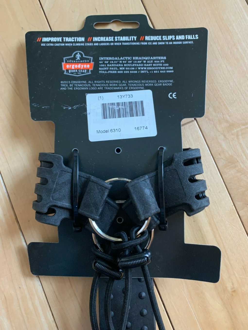 Ice Traction Devices Work Gear Ergodyne TREX 6310 Size Large US 8-11 Adjustable