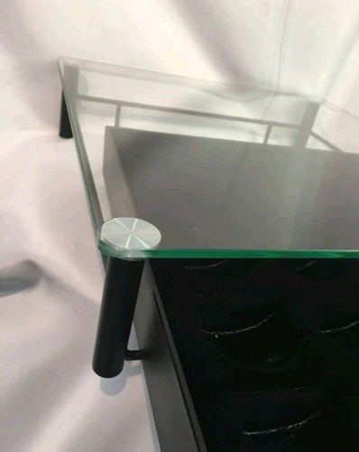 DECO BROTHERS CRYSTAL TEMPERED GLASS NESPRESSO VERTUOLINE STORAGE DRAWER HOLDER