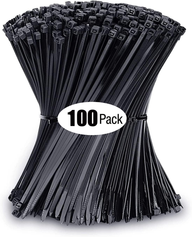 Cable Zip Ties Heavy Duty 12 Inch, Premium Plastic Wire Ties with 60 Pounds Tens