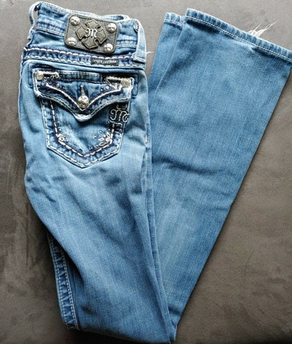 Miss Me 刺繍デニムジーンズ サイズ25インチB Miss Me Jeans 25 Bootcut JP5377B | eBay