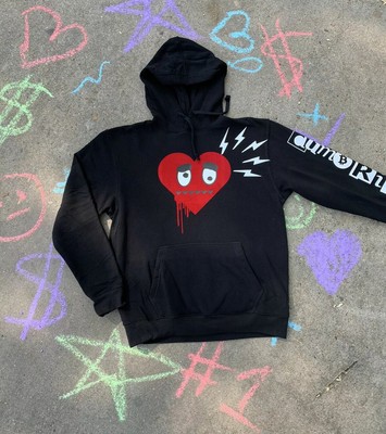 play heart hoodie