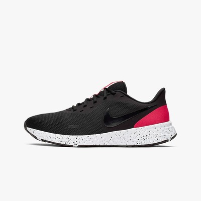 Nike Revolution 5 Black/Grey/Red Men's Running Shoes UK6 / US7 / EUR 40