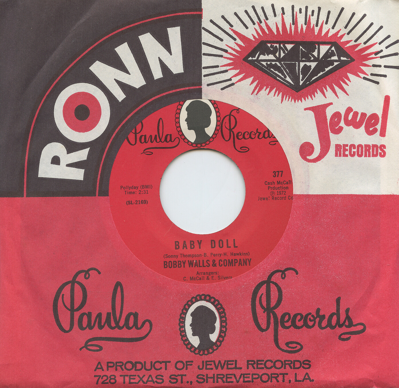 洋楽 Brown Babies Records Presents O'Chi Brown – Rock Your Baby – Vinyl (12