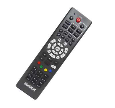 Edision OS Mio 4K Remote Control EDI-RCU UNIVERSAL 1 ALU - Color Grey NEW!