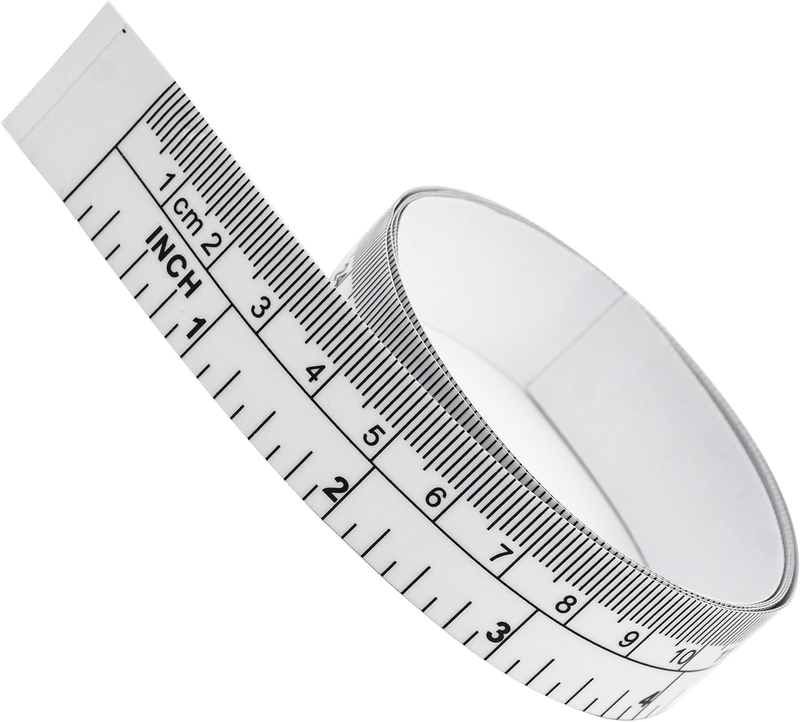 39inch Adhesive Fish Ruler, Fishing Measuring Tape for Boat, Kayak, Cooler