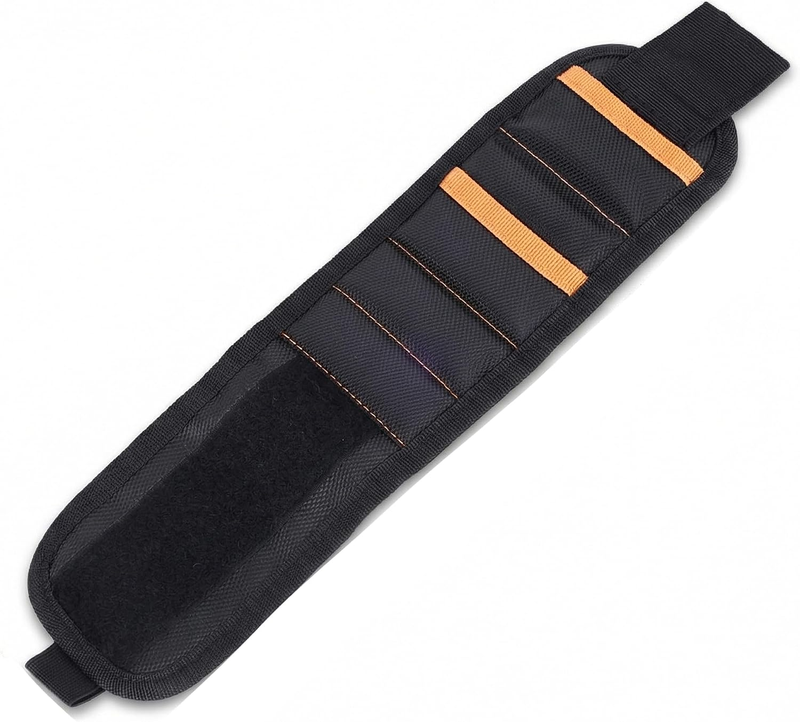 Magnetic Wristband Tool Holder 15 Magnets for Screws Nails