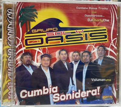 Cd  Grupo Sol Y Oasis Cumbia Sonidera