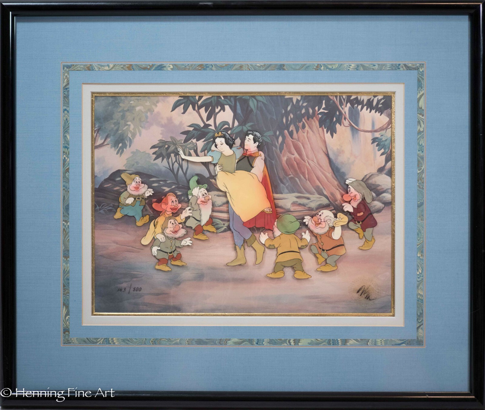 絵画 Disney Fine Art With a Smile and a Song
