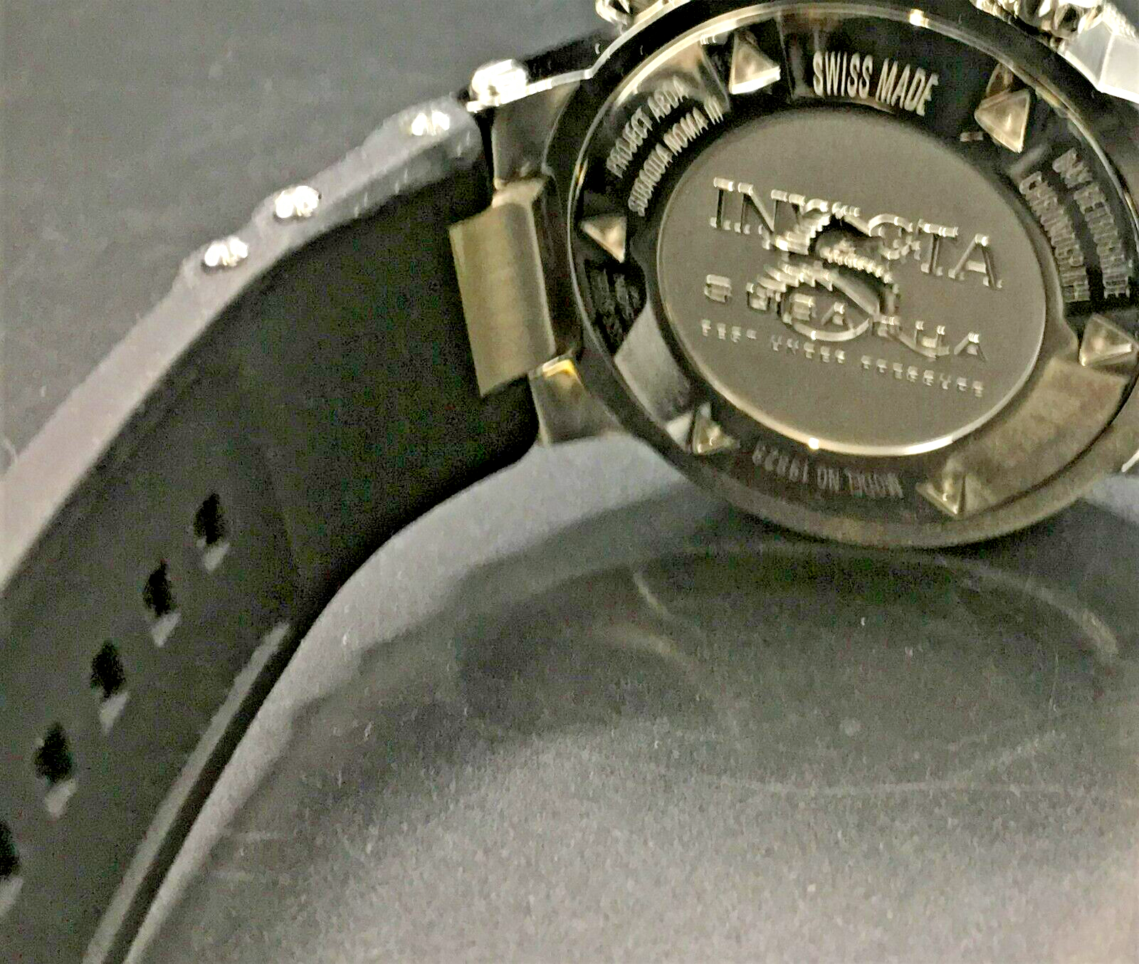 Pre-owned Invicta Swiss-made Subaqua Noma Iii Mens Quartz Watch Chrono Retrograde Day 500m